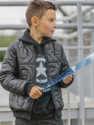 Куртка Дэйз TF100 гр.  черный/желтый неон