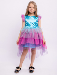 030 п23 Платье "Мелоди" бирюзовый