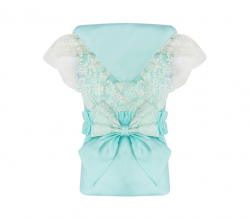 Конверт для новорожденного бирюзовый