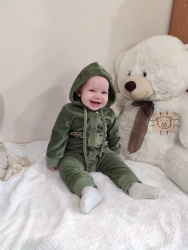 Комбинезон велюр подклад