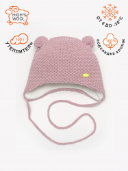 01841-32 ШАПКА "Пуфф"  д.розовый