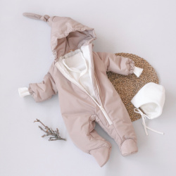 Комбинезон "Гномми-1" демисезонный, капучино(р. 20 (рост 62-68 см))