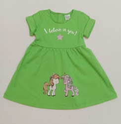 Платье зеленый