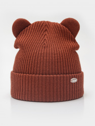 01656-22 ШАПКА "Мони" терракот