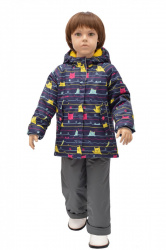 Костюм лыжный для девочки 07-21 (4) Размеры 86, 92, 98, 104