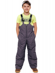 461-22з-1 Полукомбинезон "Далтон" темно-серый р.98-56