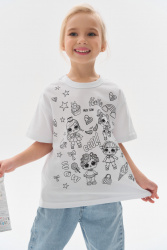 Футболка, 294-10-23,  белый