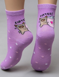 TL281  Носки детские сиреневый