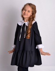 Школьное платье Мэри темно-синее