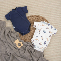 Боди с коротким рукавом "Малыш Хрустик", 2шт/уп.