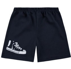 Шорты пике/синий