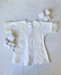 Рубашка для крещения рубашка + чепчик