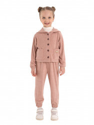 О66649 Джемпер дев. розовый