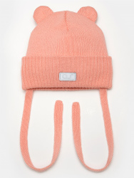 01585-22 ШАПКА "Bear" кор.розовый