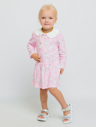 021_ОН24 Платье дл.рукав со съёмн.воротником 