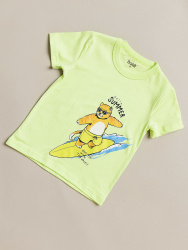 031_БК24 Футболка кор.рукав д/м лайм