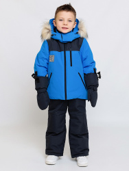 755-25з-1 Комплект для мальчика «ФАРЕС» синий р.116-60