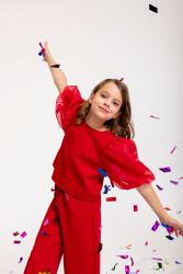 Костюм, 317-45-23,  красный