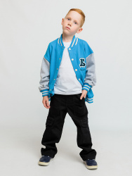 0023_ЛС24 Бомбер  д/м синий/серый 