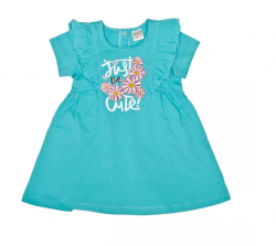 Платье голубой