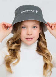 064_БП24 Панама  графит/молочный р.52-54