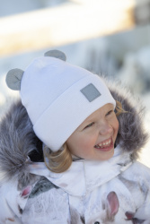 01785-32 ШАПКА "Ally"  белый