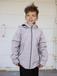 956-25в-2 Ветровка д/м "Айк" серебристо-бежевый 