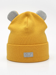 01686-32 ШАПКА "Miu"  горчица