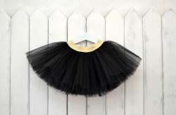 Ю5/3(М) Юбка "Мамино золотце" (цвет черный) р. 86