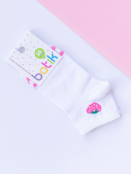 TL244 Носки детские белый