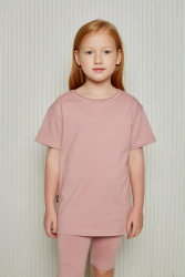 Футболка, 494-16-223/1, пудровый