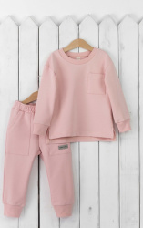 КД436/1-Ф Комплект детский (Джемпер+брюки/светлая пудра)
