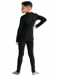 362-21з-1 Термобелье брюки (кальсоны) для мальчика "Даниэль" темно-серый меланж 