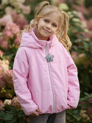 917-25в-3  Куртка утепленная д/д и д/м "Лесли" розовый 