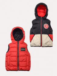 Жилетка Джил 150 гр. черный/красный