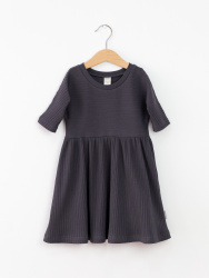 С178/7-К Платье (широкая лапша/цвет графит)