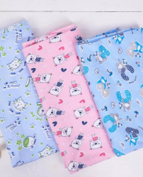 Пеленка трикотаж кулирка 