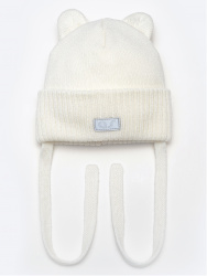 01585-22 ШАПКА "Bear" р.50 белый