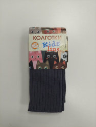 А 44 колготки детские, темно-серый