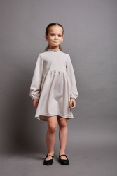 Платье, 459-43-223,  жемчужный