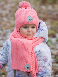 01428-12 ШАПКА "Ehtoo" р.50 к.розовый