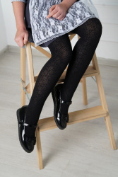 Колготки Перемена черный 116-122 (7206)