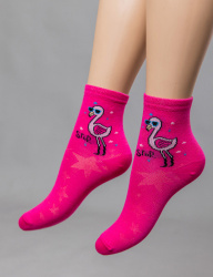 TL276 Носки детские фуксия