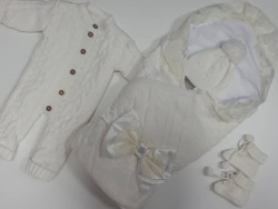 Комплект вязанный велсофт