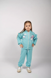 Костюм голубой